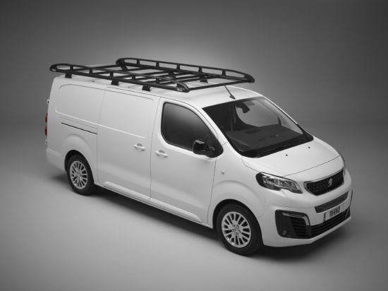 full view of van with kammrack