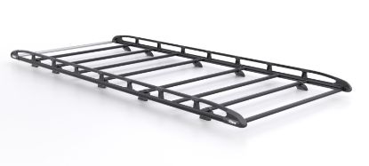 Rhino KammRack Black Roof Rack 4.2m long x 1.6m wide for Fiat Ducato 2006-Onwards | L4 | H3 | Twin Rear Doors