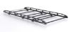 Rhino KammRack Black Roof Rack 3.0m long x 1.6m wide for Ford Transit 2014-Onwards | L2 | H2 | Twin Rear Doors
