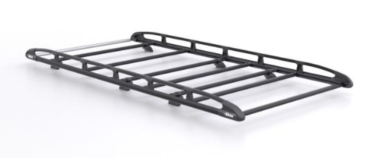 Rhino KammRack Black Roof Rack 3.2m long x 1.6m wide for Ford Transit 2014-Onwards | L3 | H2 | Twin Rear Doors
