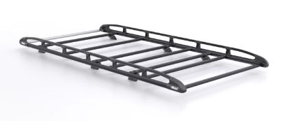 Rhino KammRack Black Roof Rack 3.2m long x 1.6m wide for Ford Transit 2014-Onwards | L3 | H3 | Twin Rear Doors
