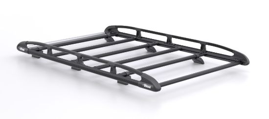 Rhino KammRack Black Roof Rack 2.8m long x 1.6m wide for Fiat Talento 2016-2021 | L1 | H1 | Twin Rear Doors
