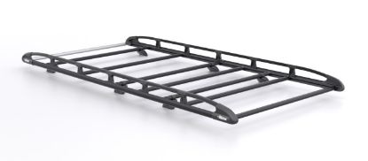 Rhino KammRack Black Roof Rack 3.0m long x 1.6m wide for Renault Trafic 2014-Onwards | L2 | H1 | Tailgate