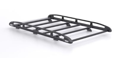Rhino KammRack Black Roof Rack 2.4m long x 1.4m wide for Fiat Scudo 2022-Onwards | L1 | H1 | Tailgate