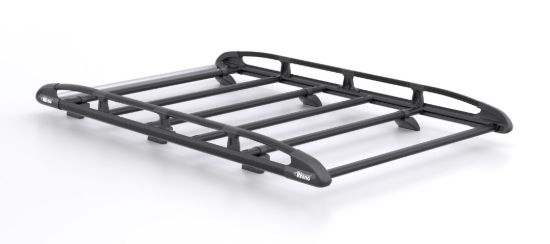 Rhino KammRack Black Roof Rack 2.2m long x 1.25m wide for Ford Transit Connect 2024-Onwards | L2 | H1 | Tailgate