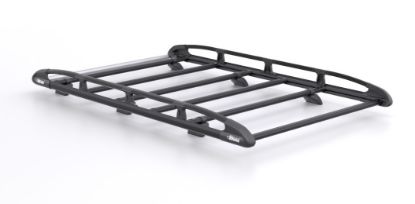 Rhino KammRack Black Roof Rack 2.6m long x 1.25m wide for Volkswagen ID Buzz 2022-Onwards | L1 | H1 | Twin Rear Doors