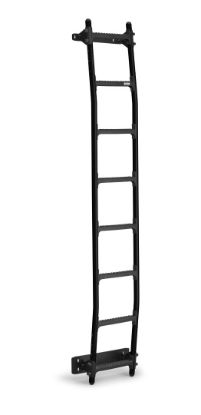 Rhino VanLadder Black - Black Rear Door Ladder with fiiting kit for Mercedes Sprinter 2006-2018 | L1 | H2 | Twin Rear Doors