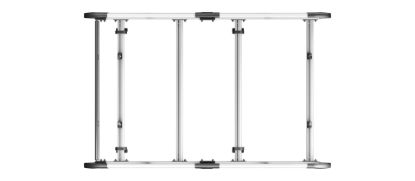Picture of Van Guard ULTI Rack+ (Aluminium) - 4 Bar Roof Rack for Peugeot Expert 2016-Onwards | L1 | H1 | Tailgate | VGUR-300