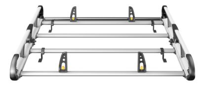 Picture of Van Guard ULTI Rack+ (Aluminium) - 4 Bar Roof Rack for Toyota Proace 2016-Onwards | L1 | H1 | Tailgate | VGUR-300