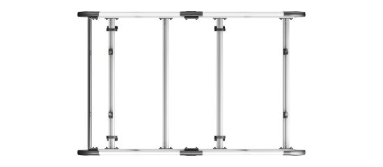 Picture of Van Guard ULTI Rack+ (Aluminium) - 4 Bar Roof Rack for Toyota Proace 2016-Onwards | L1 | H1 | Tailgate | VGUR-300