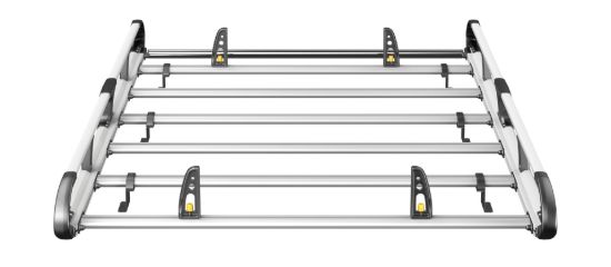 Picture of Van Guard ULTI Rack+ (Aluminium) - 5 Bar Roof Rack for Toyota Proace 2016-Onwards | L3 | H1 | Tailgate | VGUR-302