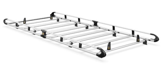 Van Guard ULTI Rack+ (Aluminium) - 8 Bar Roof Rack for Iveco Daily 2014-Onwards | L1 | H1 | Twin Rear Doors