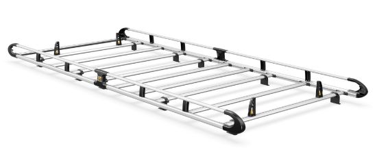 Van Guard ULTI Rack+ (Aluminium) - 8 Bar Roof Rack for Iveco Daily 2014-Onwards | L2 | H1 | Twin Rear Doors