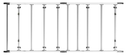Picture of Van Guard ULTI Rack+ (Aluminium) - 8 Bar Roof Rack for Iveco Daily 2014-Onwards | L2 | H1 | Twin Rear Doors | VGUR-311
