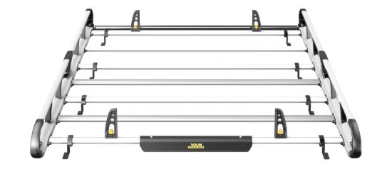 Picture of Van Guard ULTI Rack+ (Aluminium) - 7 Bar Roof Rack for Iveco Daily 2014-Onwards | L2 | H2 | Twin Rear Doors | VGUR-312