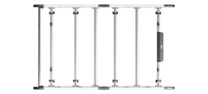 Picture of Van Guard ULTI Rack+ (Aluminium) - 6 Bar Roof Rack for Maxus eDeliver 3 2020-Onwards | L1 | H1 | Twin Rear Doors | VGUR-320