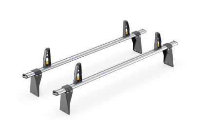 Van Guard ULTI Bar+ (Aluminium) - 2 Roof Bars for Ford Transit 2000-2014 | L1, L2, L3 | H2
