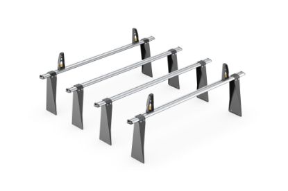 Van Guard ULTI Bar+ (Aluminium) - 4 Roof Bars for Ford Transit 2000-2014 | L2, L3, L4 | H3