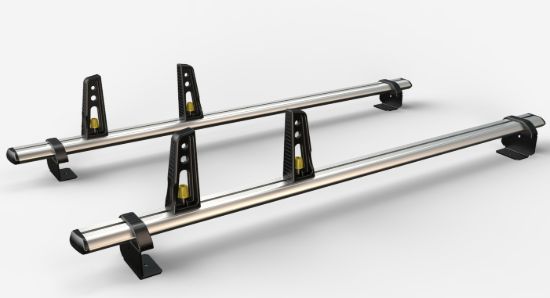 Van Guard ULTI Bar+ (Aluminium) - 2 Roof Bars for Ford Transit Connect 2002-2013 | L1, L2 | H1, H2