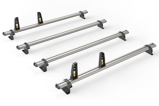 Van Guard ULTI Bar+ (Aluminium) - 4 Roof Bars for Toyota Proace 2016-Onwards | L3 | H1