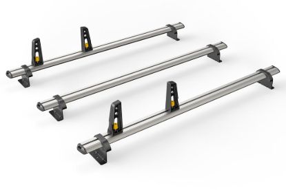 Van Guard ULTI Bar+ (Aluminium) - 3 Roof Bars for Toyota Proace City 2020-Onwards | L1, L2 | H1