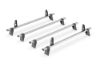 Van Guard ULTI Bar+ (Aluminium) - 4 Roof Bars for Ford Transit 2000-2014 | L1, L2 | H1