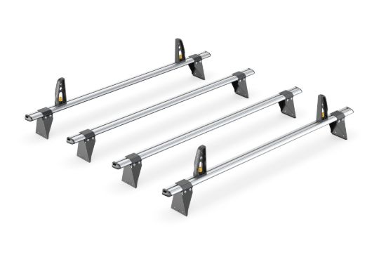 Van Guard ULTI Bar+ (Aluminium) - 4 Roof Bars for Ford Transit 2000-2014 | L1, L2 | H1