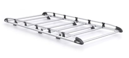 Rhino KammRack Roof Rack 3.2m long x 1.6m wide - Fixed and T-Track for Mercedes Sprinter 2018-Onwards | L1 | H1 | Twin Rear Doors