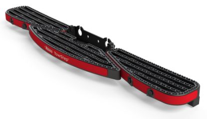 Rhino TowStep Black - With Reversing Sensors for Vauxhall Movano 2021-Onwards | L4 | H2 | Twin Rear Doors