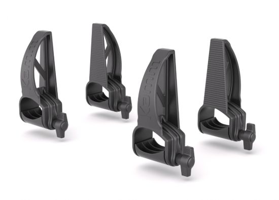 Picture of Rhino 3 KammBar Fleet Steel Roof Bars with Roller Bundle for Renault Master 2010-2024 | L2 | H2 | Twin Rear Doors | QA3FL#BR25