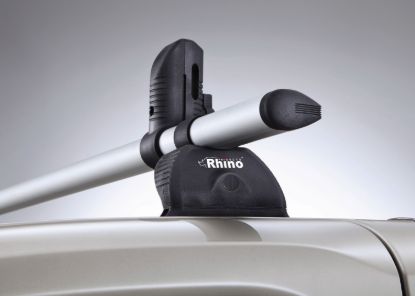 Picture of Rhino 4 Aluminium KammBar Pro Roof Bars with Roller Bundle for Renault Master 2010-2024 | L4 | H2 | Twin Rear Doors | QA4PR#BR25