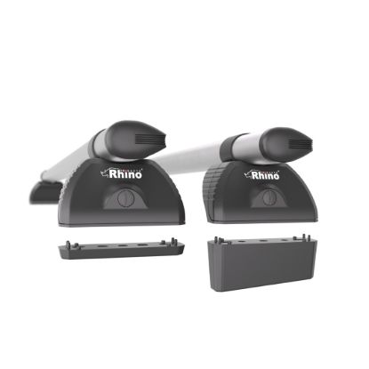 Picture of Rhino 4 Aluminium KammBar Pro Roof Bars with Roller Bundle for Renault Master 2010-2024 | L4 | H2 | Twin Rear Doors | QA4PR#BR25