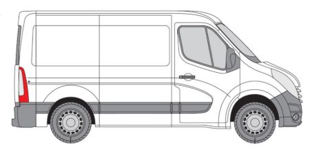 Picture for category Renault Master 2010-2024 Van Rear Door Ladders
