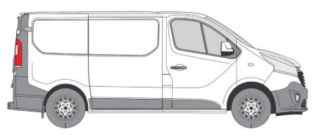 Picture for category Nissan Primastar 2022-Onwards Ladder Storage