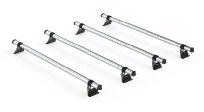 Rhino 4 DeltaBar Roof Bars for Ford Transit 2000-2014 | L2 | H1 | Twin Rear Doors