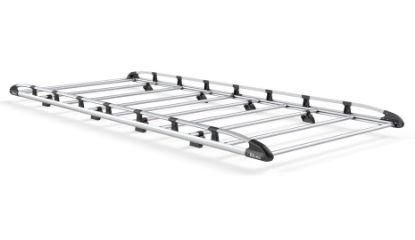 Rhino KammRack Roof Rack 3.6 m long x 1.4 m wide for Volkswagen T7 Transporter 2024-Onwards | L2 | H1 | Twin Rear Doors