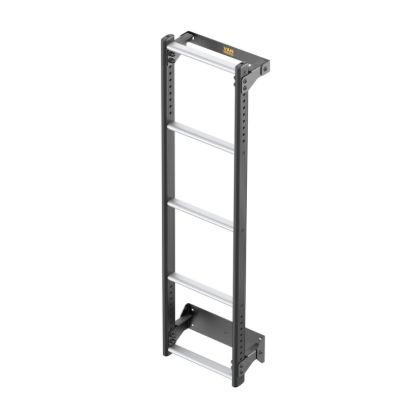 Picture of Van Guard ULTI Ladder with Bespoke Fitting Kit for Maxus eDeliver 5 2024-Onwards | L1 | H1 | Twin Rear Doors | VGL5-11