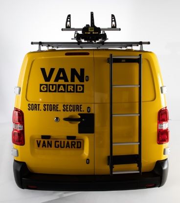 ultiloader shown from rear of van