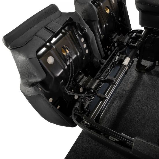 Picture of UK Custom Covers Ford Transit Custom Seat Covers Tailored Leatherette (2023+) - Diamond - 2 Tone | SC1277B