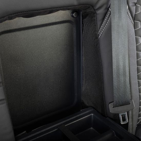 Picture of UK Custom Covers Ford Transit Custom Seat Covers Tailored Leatherette (2023+) - Hexagon | SC1280B