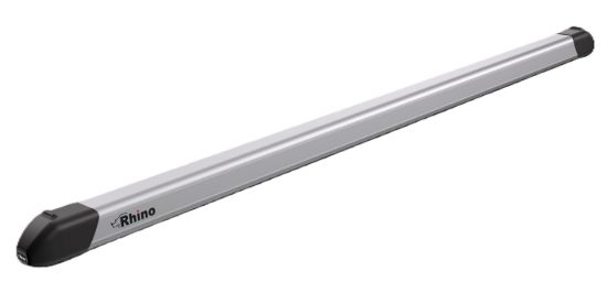 Rhino 3m Silver PipeTube Pro Unlined Universal Van Pipe Carrier