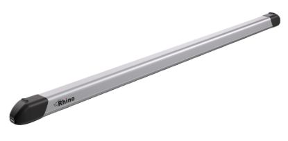 Rhino 3m Silver PipeTube Pro Lined Universal Van Pipe Carrier