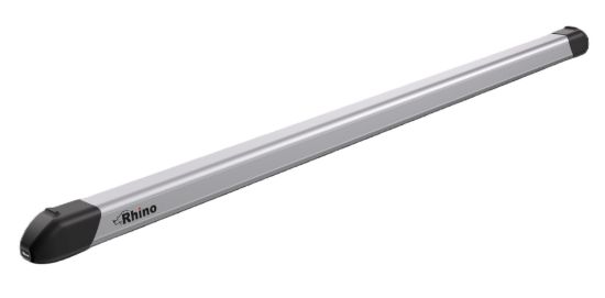 Rhino 3m Silver PipeTube Pro Lined Universal Van Pipe Carrier