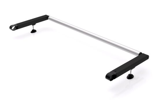 Picture of Rhino 2 KammBar Fleet Steel Roof Bars with Roller Bundle for Volkswagen ID Buzz 2022-Onwards | L1 | H1 | Twin Rear Doors | ID2FL#BR29