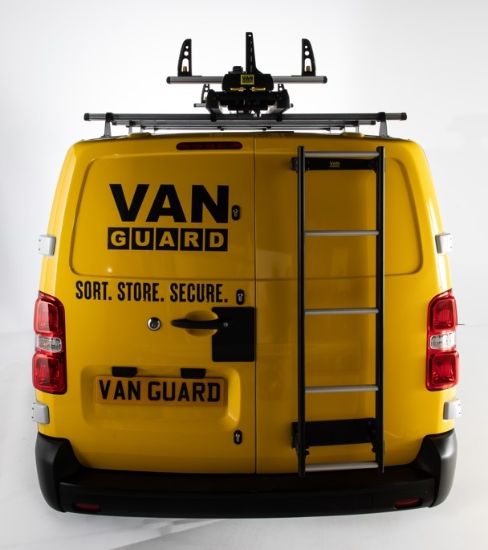 Picture of Van Guard ULTI Loader 3.1m - Suits Extra Wide Ladders (with Rear Support Kit) for Nissan Interstar 2025-Onwards | L2, L3 | H2 | Twin Rear Doors | VGUL-08-3100