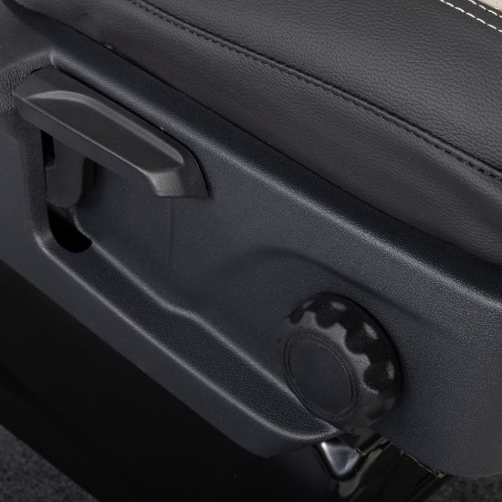 Picture of UK Custom Covers Ford Transit Custom Seat Covers Tailored Leatherette (2023+) - Diamond - 2 Tone | SC1277B