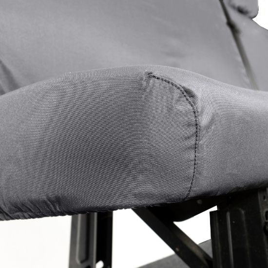 Picture of UK Custom Covers Ford Transit Custom Seat Covers Cotton-Backed PU (2023+) - Rear / Grey | SC131G