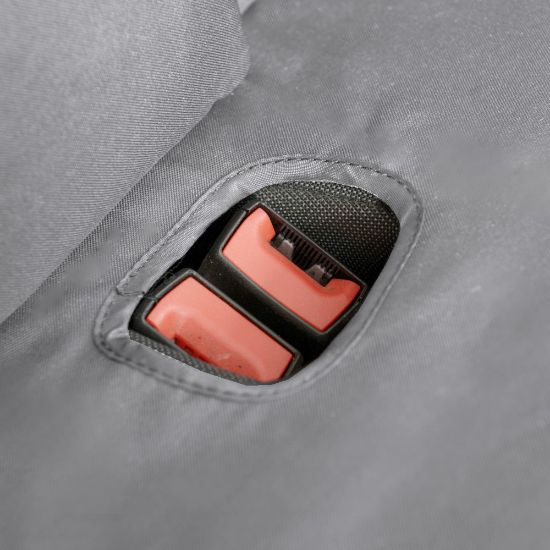 Picture of UK Custom Covers Ford Transit Custom Seat Covers Cotton-Backed PU (2023+) - Rear / Grey | SC131G