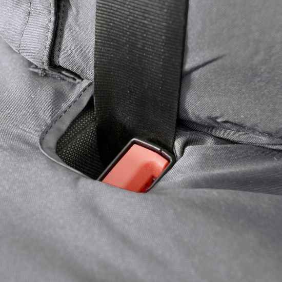 Picture of UK Custom Covers Ford Transit Custom Seat Covers Cotton-Backed PU (2023+) - Rear / Grey | SC131G