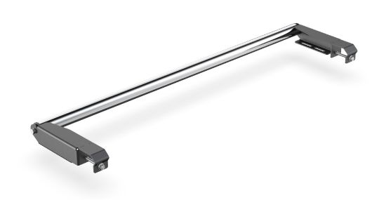 Picture of Van Guard ULTI Bar+ (Aluminium) - 3 Roof Bars for Nissan Townstar 2022-Onwards with Roller Bundle | L1, L2 | H1 | Twin Rear Doors | VG344-3#VGR-04